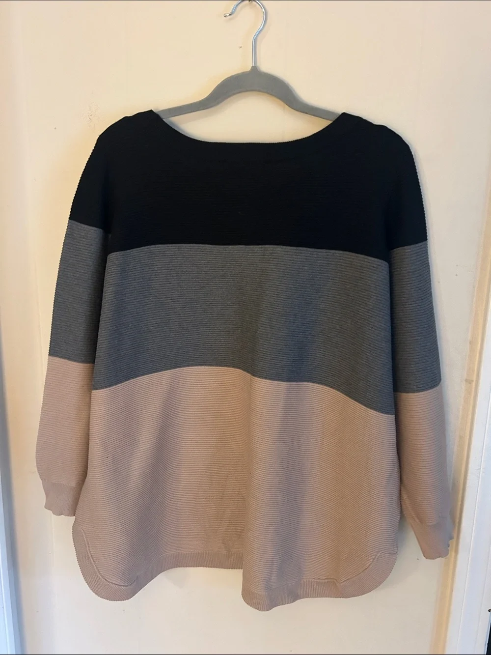 Cyrus Plus Size Ribbed Sweater - Picture 3 of 4